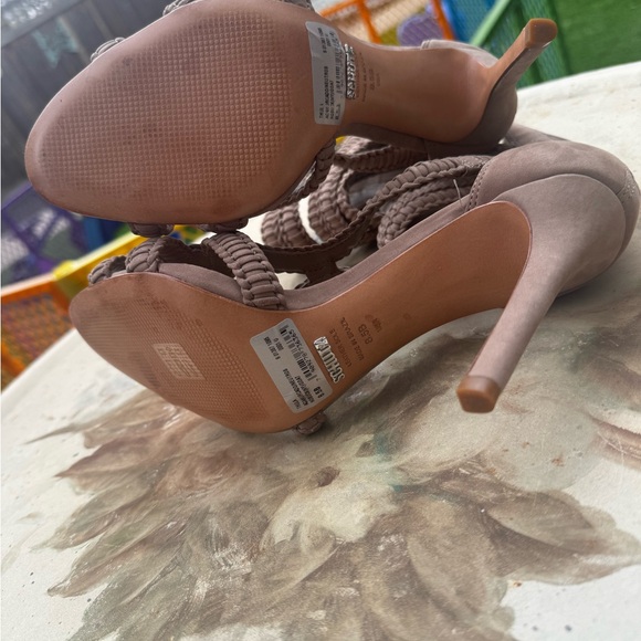 SCHUTZ Braided Heels - Taupe - Picture 4 of 4